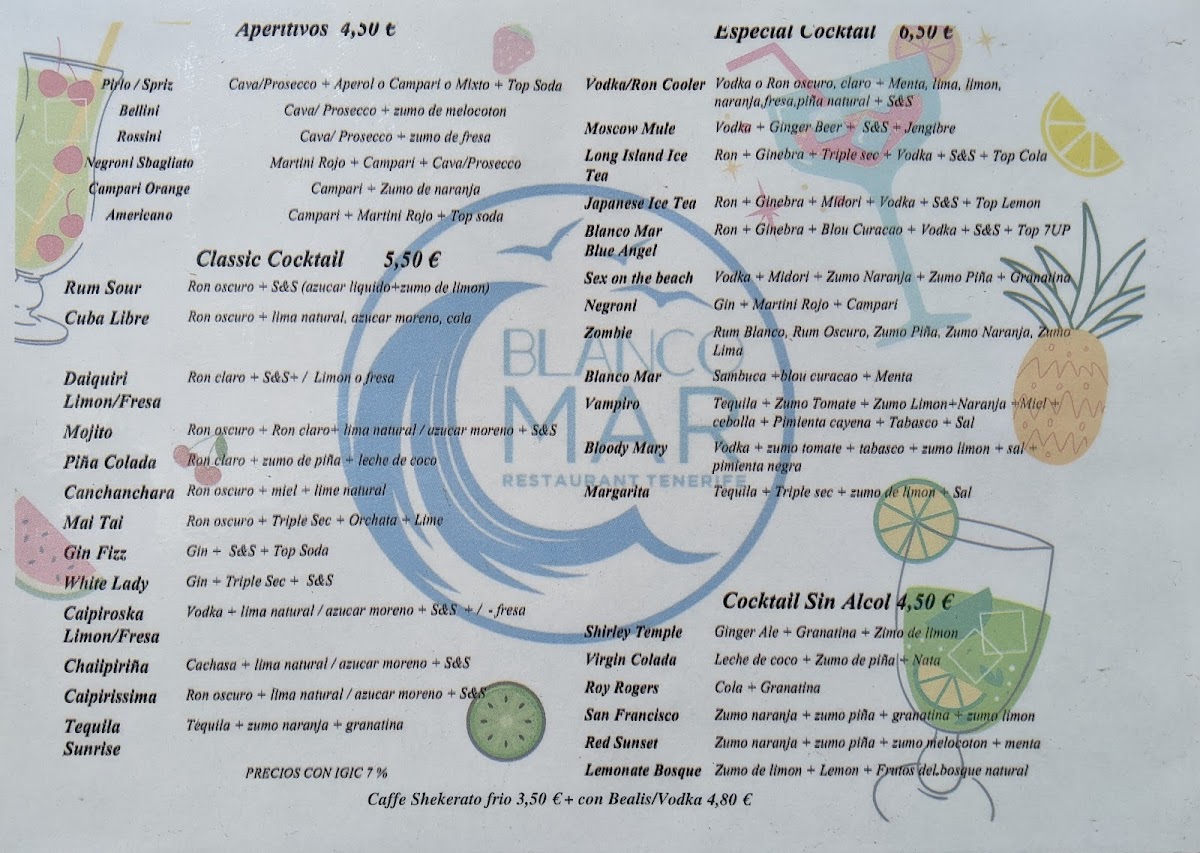 Menu Blanco Mar Restaurante Tenerife-5